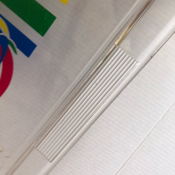 Vtg Colourful Sailboat Acrylic Tray - Picture 11 of 13